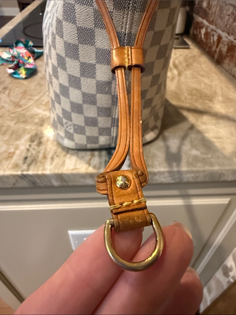 Louis Vuitton Damier Azur Tote Neverfull MM - Picture 8 of 16